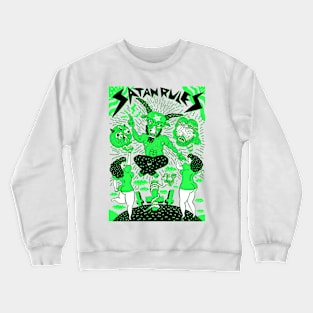 Satan Rules Crewneck Sweatshirt